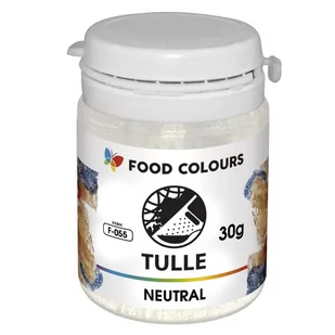 Tiul Cukierniczy Jadalny Neutral Food Colours 30g - Dodatki do ciast w proszku - miniaturka - grafika 1