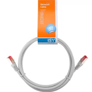 ISY Kabel sieciowy ISY Cat-6 IPC-6015-1) 1,5 m - Kable miedziane - miniaturka - grafika 1