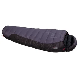 Śpiwór puchowy Warmpeace Viking 900 170 cm Zamek: Prawy / Kolor: szary/czarny - Śpiwory - miniaturka - grafika 1