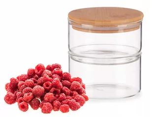 EKO 2w1 SZKLANY POJEMNIK MISECZKI NA ŻYWNOŚĆ AR - Pojemniki kuchenne EKO 2w1 SZKLANY POJEMNIK MISECZKI NA ŻYWNOŚĆ AR - Pojemniki kuchenne - miniaturka - grafika 1