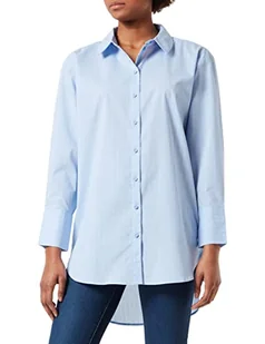 JDY Damska bluzka Jdymio L/S WVN Noos, Kaszmirowy niebieski/paski: tancerz w chmurze, 60 - Bluzki damskie - miniaturka - grafika 1