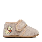 Buty dla dziewczynek - Kapcie Winnie The Pooh CEO-NJ-AW25-216WTP Beżowy - miniaturka - grafika 1