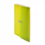 Teczki i skoroszyty - Tetis Teczka harmonijkowa PP z gumką A4 13 przegród BT622-Y żółta 8078 - miniaturka - grafika 1