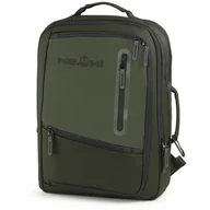 Torby na laptopy - Plecak na laptopa NEON MILANO x2 Tech 15-16 cali Zielony - miniaturka - grafika 1