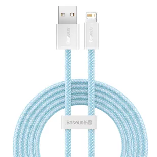 Baseus Kabel USB do Lightning Dynamic 2.4A 1m niebieski) - Kable USB - miniaturka - grafika 2