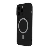 Etui i futerały do telefonów - Etui TECTO SHIELD Silicon Soft Mag do Apple iPhone 14 Pro Czarny - miniaturka - grafika 1