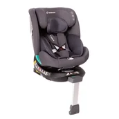 Foteliki samochodowe - Fotelik samochodowy Radjur, ISOFIX noga stabilizująca, norma I-Size, obrotowy 360, waga dziecka do 36 kg, kolor szary - miniaturka - grafika 1