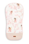 Akcesoria do wózków - wkładka muślinowa do wózka - wróżki różowy - miniaturka - grafika 1