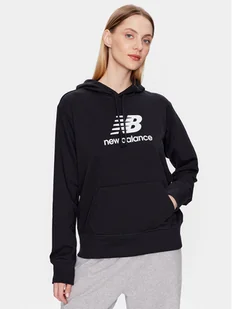 New Balance Bluza WT31533 Czarny Relaxed Fit - Bluzy damskie - miniaturka - grafika 1