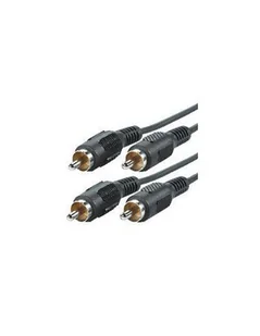 Roline Kabel TV Cinch przedłużacz 2x RCA M-M 5m - Kable - miniaturka - grafika 1
