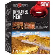 Akcesoria do terrarium - Repti Planet RP Żarówka Infrared HEAT 50W - miniaturka - grafika 1