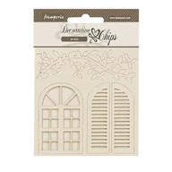 Akcesoria i części do ekspresów do kawy - Stamperia SCB235 dekoracyjne chipsy, brązowe, jeden rozmiar - miniaturka - grafika 1