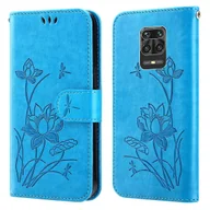 Etui i futerały do telefonów - Pokrowiec König Design kompatybilny z etui na telefon komórkowy Xiaomi Redmi Note 10 Pro ze skóry syntetycznej - Niebieskie etui na telefon komórkowy - miniaturka - grafika 1