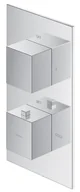 Baterie podtynkowe - Omnires Omnnires Fresh bateria wannowo-prysznicowa podtynkowa termostatyczna chrom FR7136ROCR FR7136ROCR - miniaturka - grafika 1