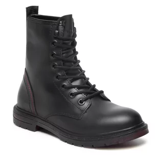 Botki damskie - Wrangler Botki Spike Mid WL12560A Black 062 - grafika 1