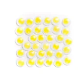 Zabawki kreatywne - DP Craft Samoprzylepne ruchome oczka 8 mm żółte KSOC-025 - miniaturka - grafika 1