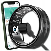 Smartringi - Smart ring inteligentny pierścionek tętno ciśnienie sen sport smartring - miniaturka - grafika 1