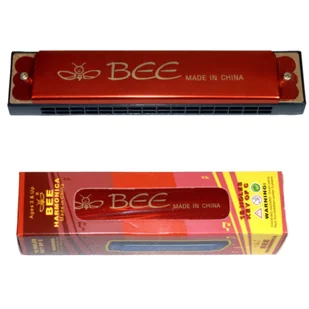 HARMONIJKA USTNA ORGANKI INSTRUMENT MUZYCZNY MELODIA GRANIE - Instrumenty muzyczne dla dzieci - miniaturka - grafika 1