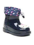 Buty dla dziewczynek - Igor Kalosze HELLO KITTY Bimbi W10261-003 Granatowy - miniaturka - grafika 1