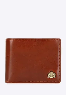 Portfel skórzany uniwersalny poziomy jasny brąz - Portfele Portfel skórzany uniwersalny poziomy jasny brąz - Portfele - miniaturka - grafika 1