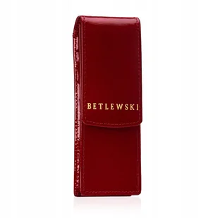 Betlewski Etui na długopisy i pióra lakierowana skóra zamykane na magnes - Etui na długopisy i pióra - miniaturka - grafika 1