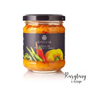 Hiszpańska Pasta z Pieczonej Słodkiej Papryki i Chilli "Crema de Pimientos y Chilli" La Chinata - Pasztet i przetwory mięsne - miniaturka - grafika 1