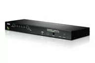 Adaptery i przejściówki - Aten Przełącznik KVM CS1708A-AT-G 8-portowy PS/2-USB VGA z portem Daisy-Chain CS1708A-AT-G - miniaturka - grafika 1