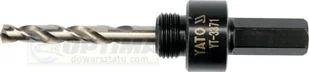 YATO Uchwyt do otwornicy 14-30mm - 3371 (YT-3371) - Akcesoria do elektronarzędzi - miniaturka - grafika 1