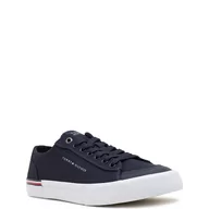 Trampki męskie - Tommy Hilfiger Tenisówki CORPORATE VULC CANVAS - miniaturka - grafika 1