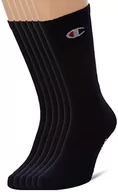 Skarpetki damskie - Champion Unisex Core 6pp Crew stopki, czarny, 35-38 EU - miniaturka - grafika 1