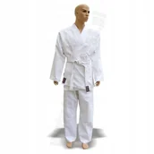 Kimona, stroje i obuwie - Kimono Do Judo Judoga Z Pasem 16 Oz 2/150 Cm Komplet Białe - miniaturka - grafika 1