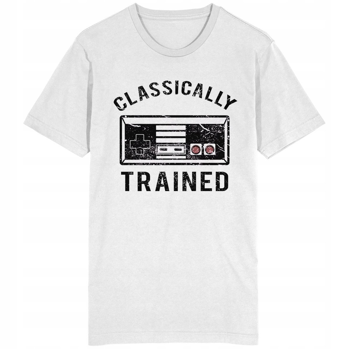 Klasyczny Kontroler Koszulka Retro Gamer Pegasus