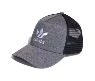 Czapki męskie - Czapka z daszkiem Adidas Curved Foam Trucker HD9695 - grafika 1