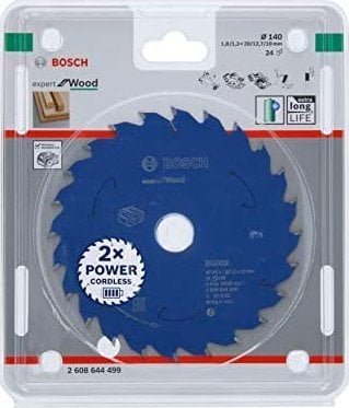 Bosch circular saw blade EfW 140x20x1.8 / 1.3x24T - 2608644499