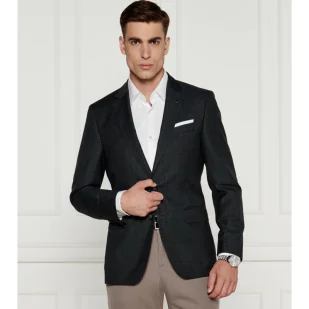 BOSS BLACK Wełniana marynarka H-Hutson | Slim Fit - Marynarki męskie - miniaturka - grafika 1