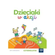 Edukacja przedszkolna - Dzieciaki w akcji 4-latki zestaw dla dziecka NE Anna Stalmach-Tkacz Karina Mucha - miniaturka - grafika 1