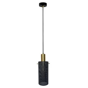 Tirana lampa wisząca 1xE27 złota/czarna LP-945/1P BK - Lampy sufitowe - miniaturka - grafika 1