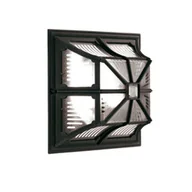 Lampy ogrodowe - Elstead Lighting Chapel Up Ceiling Flush Lantern Black CP12 BLACK kinkiet ogrodowy IP43 stylowy CP12 BLACK ) - miniaturka - grafika 1