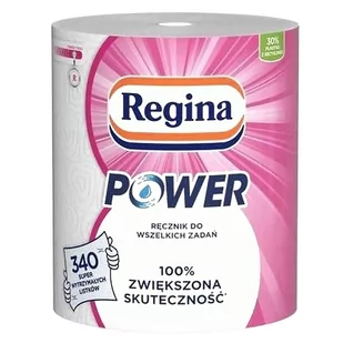 Regina ręcznik papierowy do porządków domowych POWER, atest PZH 6 paczek - Ręczniki papierowe - miniaturka - grafika 1