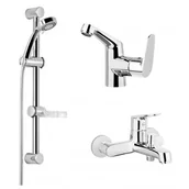 Baterie umywalkowe - Deante Chaber Komplet 3w1 BGCB010M [14933529] - miniaturka - grafika 1