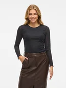 Koszulki i topy damskie - Vila Koszulka "Vilarine" w kolorze czarnym - miniaturka - grafika 1