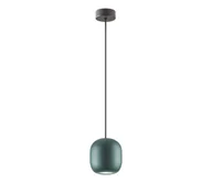 Lampy sufitowe - Redo 01-3478 - Żyrandol na lince BOOM 1xGU10/10W/230V śr. 12 cm zielony - miniaturka - grafika 1