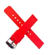 Akcesoria do zegarków - PASEK TEKLA 20MM SILIKONOWY CZERWONY S3A - SALON W KRAKOWIE - miniaturka - grafika 1
