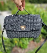 Torebki damskie - Listonoszka pleciona Nobo - miniaturka - grafika 1