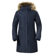 Płaszcze damskie - Damski Płaszcz ocieplany HELLY HANSEN W ADEN WINTER 53504_597 – Granatowy - miniaturka - grafika 1