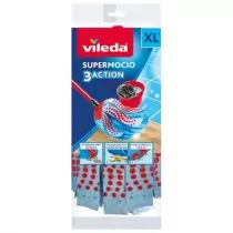 Vileda 3ACTION VELOUR mop paskowy 140008 - Miotły, szufle, mopy - miniaturka - grafika 1