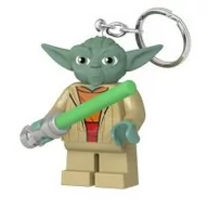 Breloczki dla dzieci - Lego Lego Star Wars Brelok Latarka - Yoda z Mieczem Świetlnym LGL-KE122 - miniaturka - grafika 1