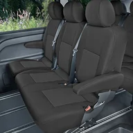Pokrowce na fotele - Pokrowiec miarowy na II i III rząd foteli Mercedes Vito III W447 od 2014r. - miniaturka - grafika 1