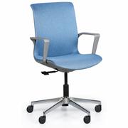Fotele i krzesła biurowe - Krzesło biurowe JACK, niebieski - miniaturka - grafika 1