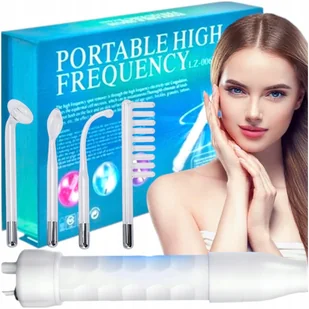 Darsonval Urządzenie Kosmetyczne Derma Wand Darsonwal Mocny 4 Peloty Zestaw - Pozostałe urządzenia kosmetyczne - miniaturka - grafika 1